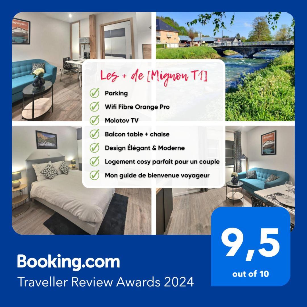 Mignon, T1 Bis Cosy & Calme, Neuf, Parking, Balcon Gerde Exterior foto