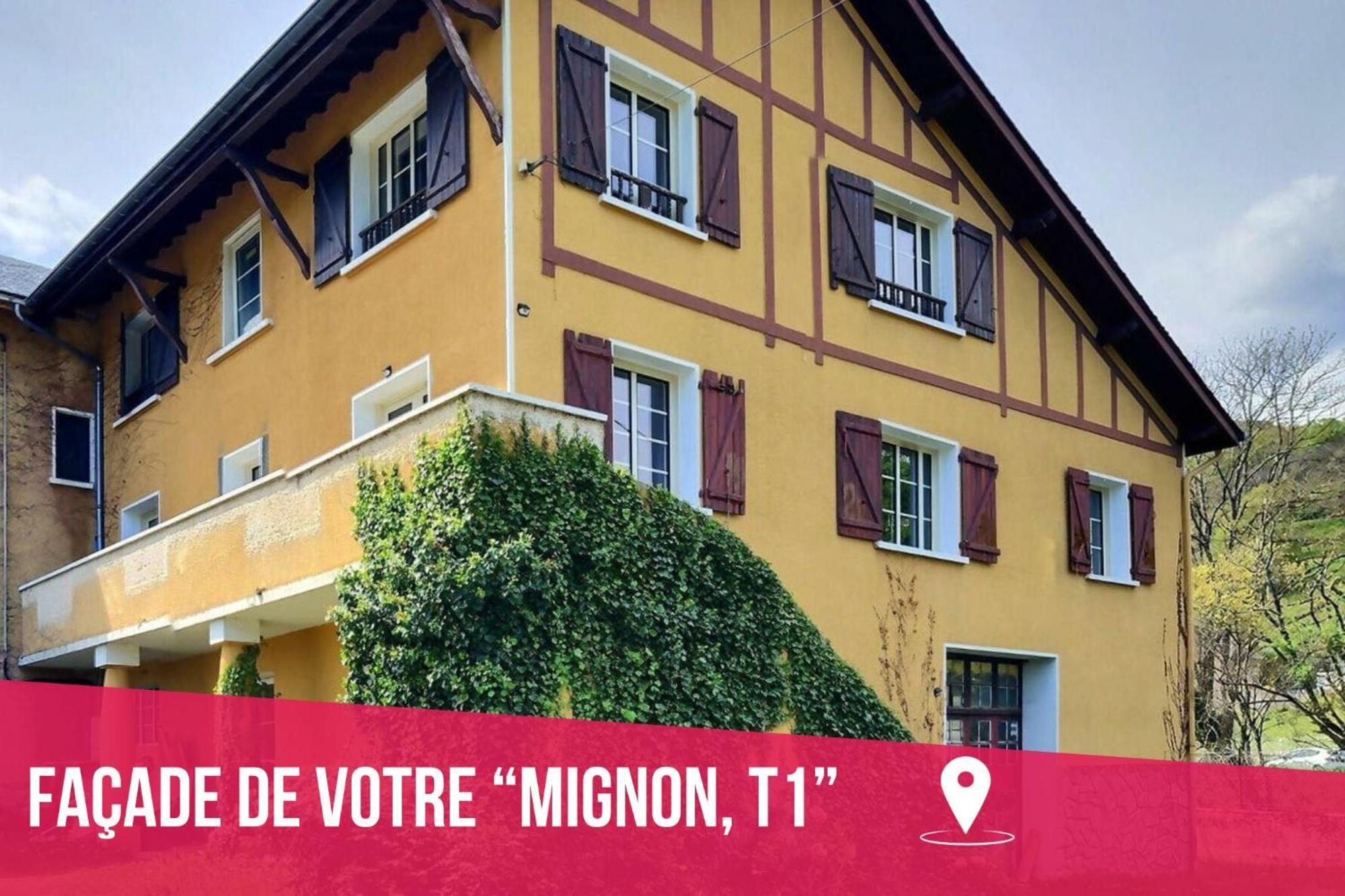 Mignon, T1 Bis Cosy & Calme, Neuf, Parking, Balcon Gerde Exterior foto